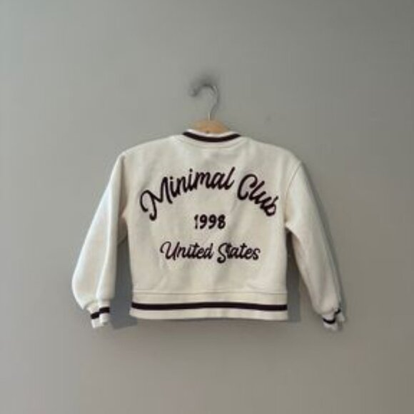 $16 ADD ON Zara jacket letterman Baby Gap Abercrombie Janie and Jack - Picture 2 of 3